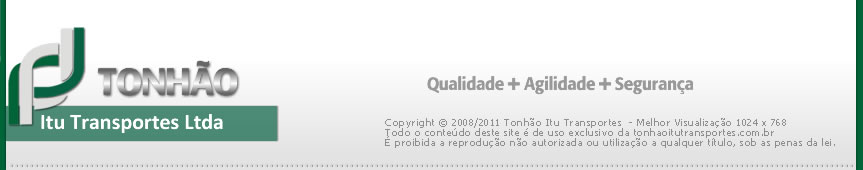Tonho Itu Transportes  www.tonhaoitutransportes.com.br